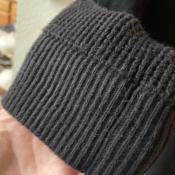 Michael Kors Hooded Waffle Knit Pullover Sweater - Picture 3 of 4